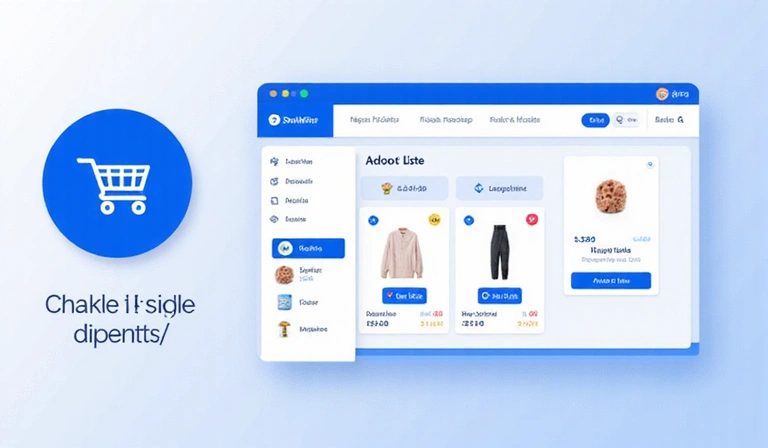 Interface du projet e-commerce