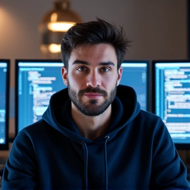 Portrait de Thomas Moreau, Développeur Full-Stack